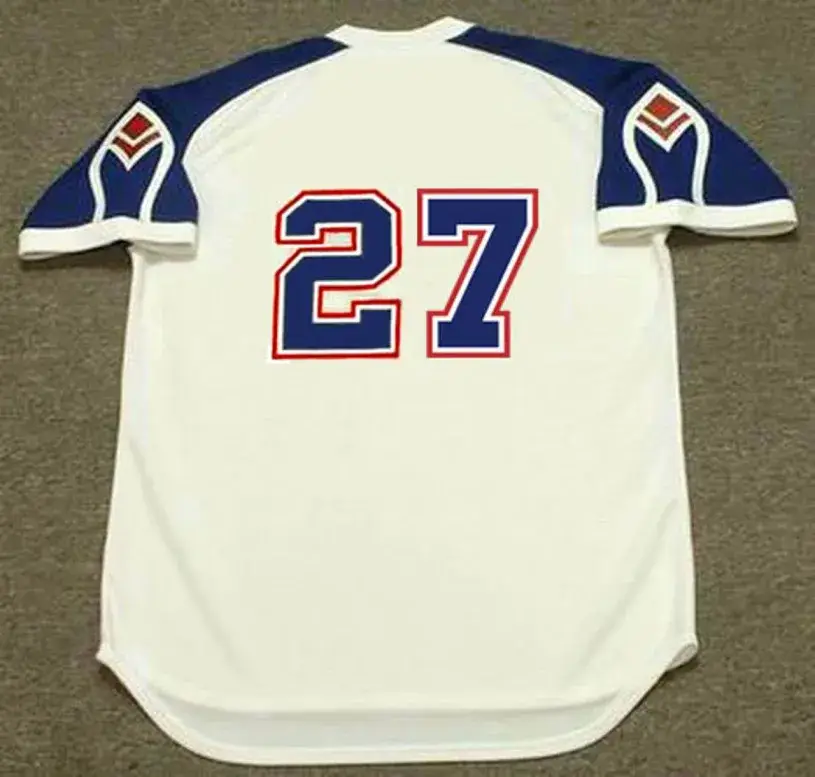 AUSTIN RILEY Atlanta Braves 1970’s Home Majestic Throwback Baseball Jersey 