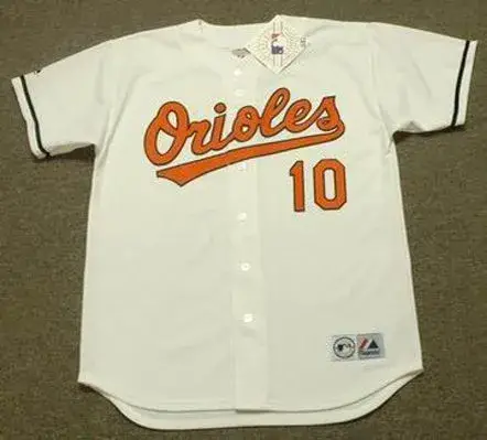 ADAM JONES Baltimore Orioles 2008 Majestic Throwback Home Baseball Jersey