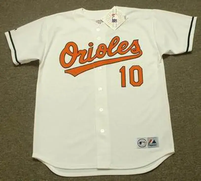 ADAM JONES Baltimore Orioles 2008 Majestic Throwback Home Baseball Jersey