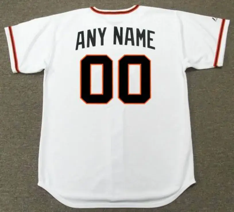 BALTIMORE ORIOLES 1960’s Home Majestic Throwback Jersey Customized “Any Name & Numbers”