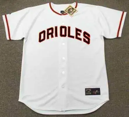BALTIMORE ORIOLES 1960’s Home Majestic Throwback Jersey Customized “Any Name & Numbers” 