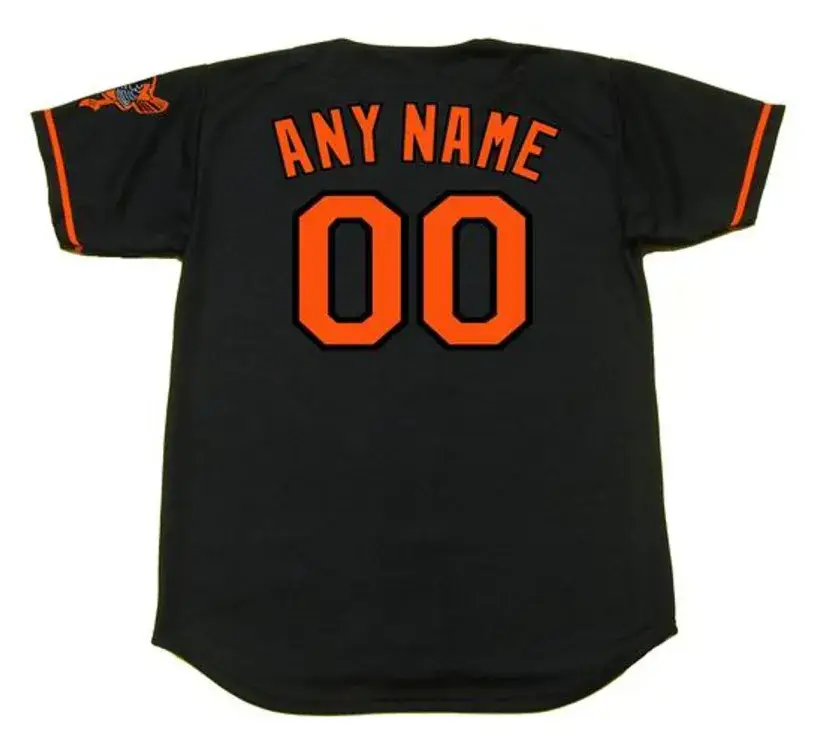 BALTIMORE ORIOLES 2002 Alternate Majestic Throwback Jersey Customized “Any Name & Numbers” 