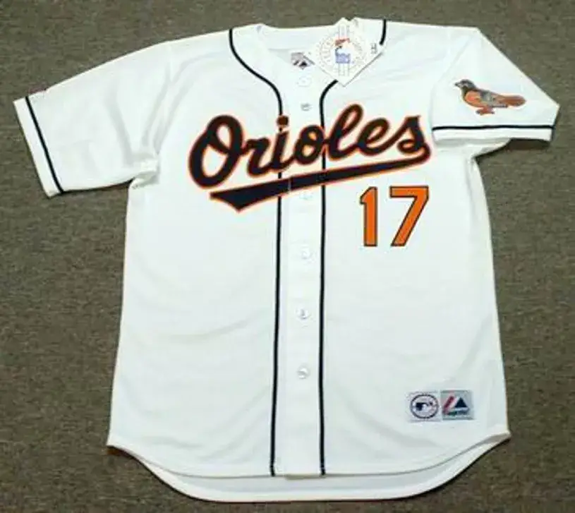 BJ SURHOFF Baltimore Orioles 1999 Majestic Throwback Baseball Jersey