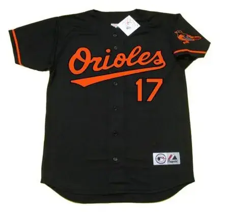 BJ SURHOFF Baltimore Orioles 2000 Majestic Alternate Throwback Baseball Jersey