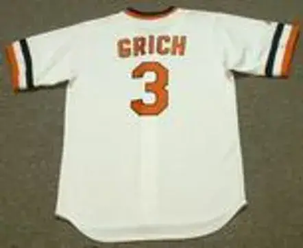 BOBBY GRICH Baltimore Orioles 1976 Majestic Cooperstown Throwback Baseball Jersey 