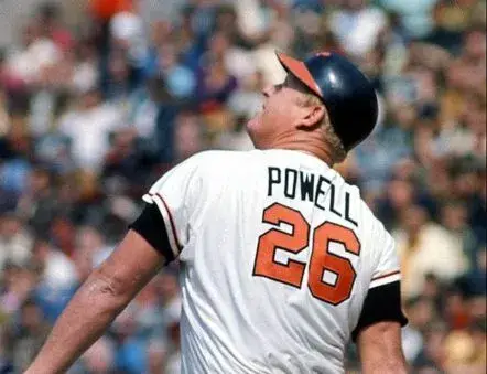 BOOG POWELL Baltimore Orioles 1969 Majestic Cooperstown Home Baseball Jersey 