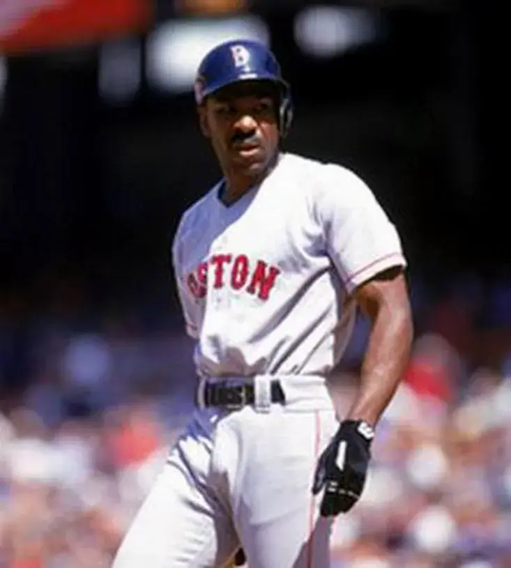 ANDRE DAWSON Boston Red Sox 1993 Away Majestic Throwback Baseball Jersey 