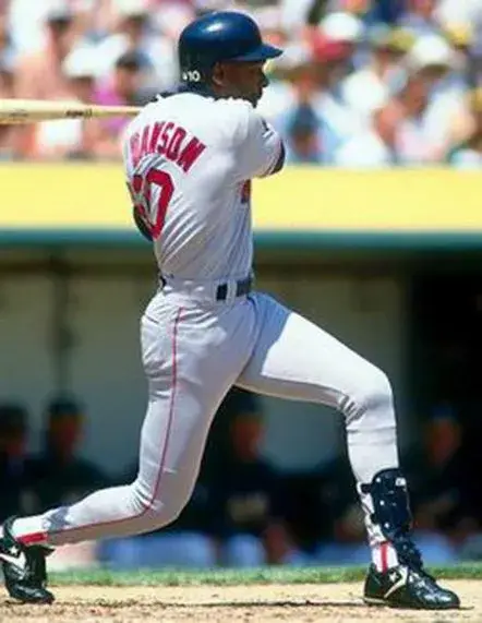 ANDRE DAWSON Boston Red Sox 1993 Away Majestic Throwback Baseball Jersey 