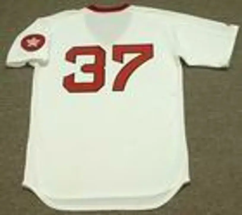 BILL LEE Boston Red Sox 1975 Majestic Cooperstown Home Throwback Baseball Jersey 