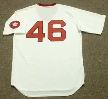 BOB STANLEY Boston Red Sox 1970’s Majestic Cooperstown Throwback Baseball Jersey 