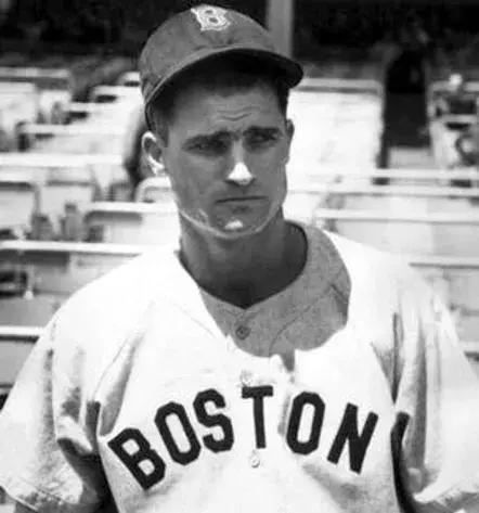 BOBBY DOERR Boston Red Sox 1939 Majestic Cooperstown Throwback Away Jersey 
