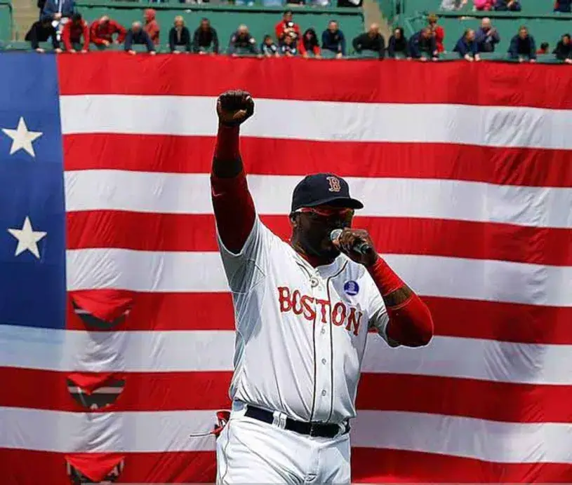 BOSTON “STRONG”`RED SOX  2013 Majestic Throwback Jersey Customized “Any Name & Number(s)” 