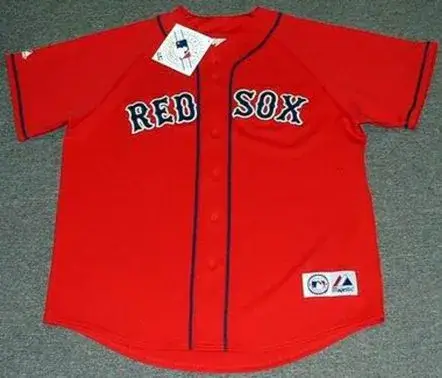 BOSTON RED SOX Majestic Alternate Home Jersey Customized “Any Number(s)”