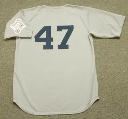BRUCE HURST Boston Red Sox 1987 Majestic Cooperstown Throwback Away Jersey 
