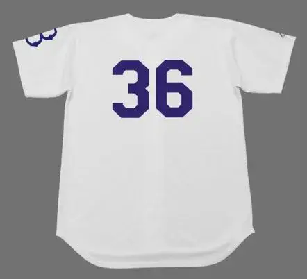 DON NEWCOMBE Brooklyn Dodgers Majestic Cooperstown Throwback Baseball Jersey