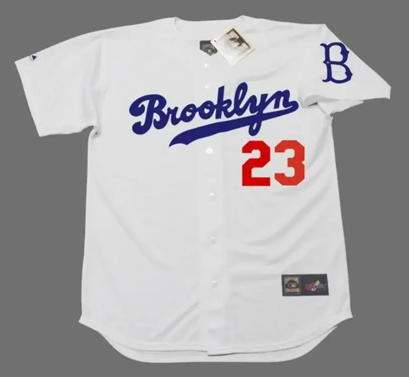DON ZIMMER Brooklyn Dodgers Majestic Cooperstown Throwback Baseball Jersey 
