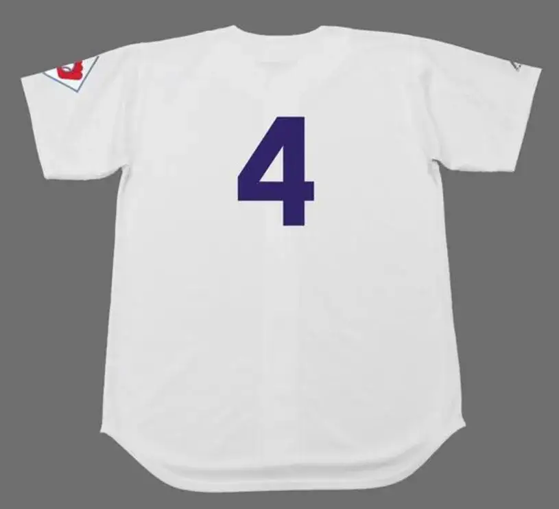DUKE SNIDER Brooklyn Dodgers 1951 Majestic Cooperstown Home Baseball Jersey
