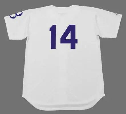 GIL HODGES Brooklyn Dodgers 1950’s Majestic Baseball Throwback Jersey