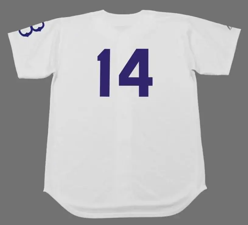 GIL HODGES Brooklyn Dodgers 1950’s Majestic Baseball Throwback Jersey