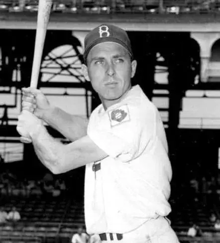 GIL HODGES Brooklyn Dodgers 1951 Home Majestic Baseball Throwback Jersey 
