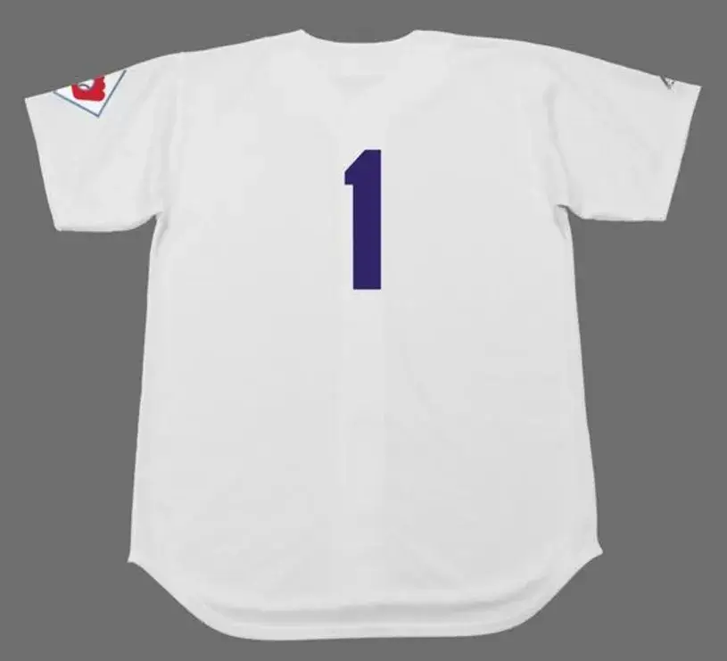 PEE WEE REESE Brooklyn Dodgers 1951 Majestic Home Throwback Baseball Jersey