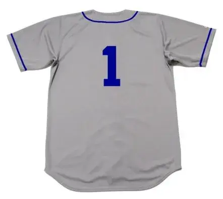 PEE WEE REESE Brooklyn Dodgers 1955 Majestic Cooperstown Away Baseball Jersey 