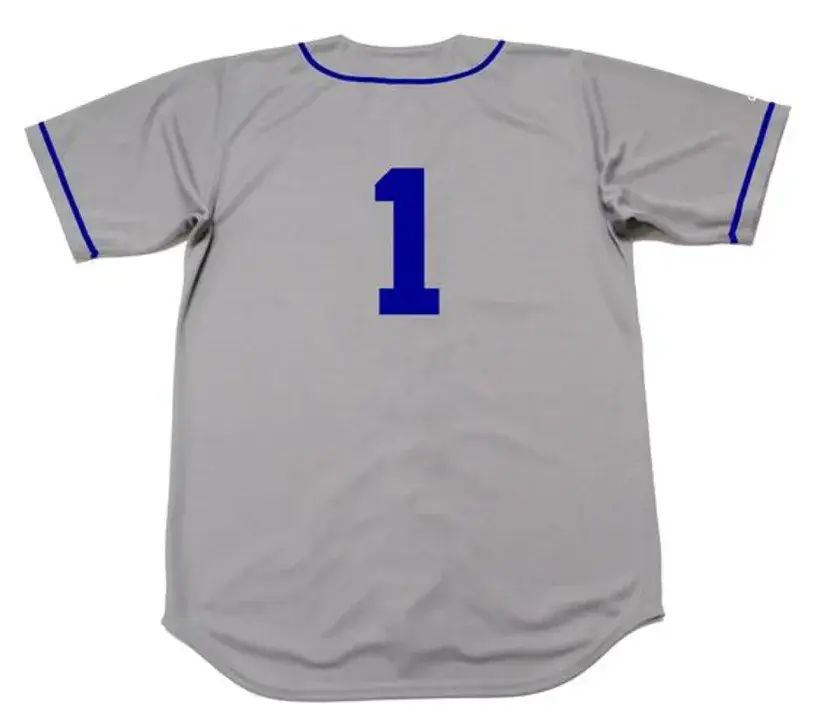 PEE WEE REESE Brooklyn Dodgers 1955 Majestic Cooperstown Away Baseball Jersey 