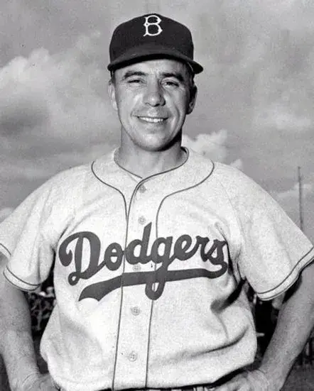 PEE WEE REESE Brooklyn Dodgers 1955 Majestic Cooperstown Away Baseball Jersey 