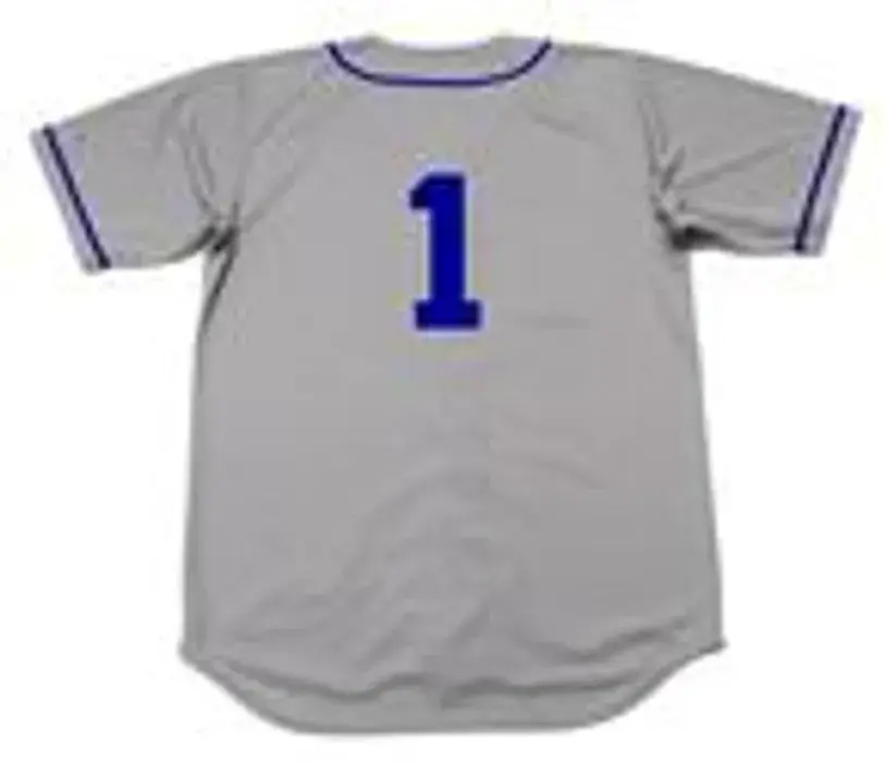 PEE WEE REESE Brooklyn Dodgers 1955 Majestic Cooperstown Away Baseball Jersey 