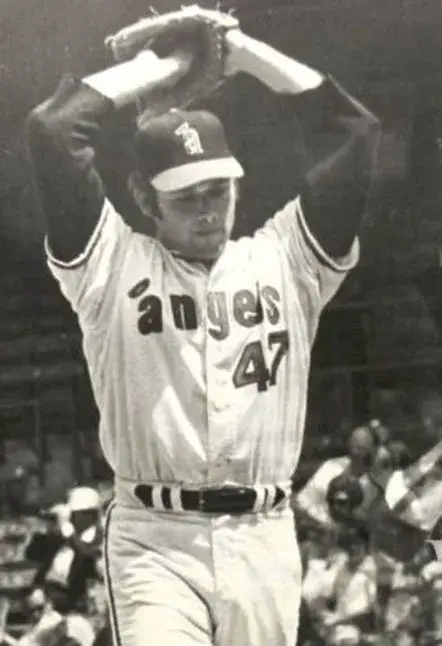 ANDY MESSERSMITH California Angels 1971 Majestic Cooperstown Home Baseball Jersey 