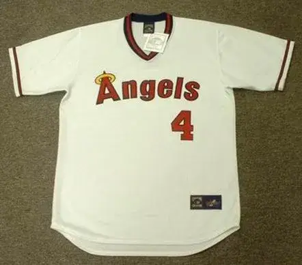 BOBBY GRICH California Angels 1982 Majestic Cooperstown Throwback Baseball Jersey