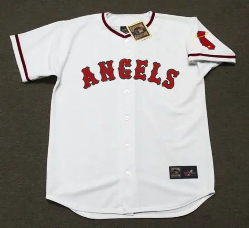 CALIFORNIA ANGELS 1960’s Majestic Throwback Home Jersey Customized “Any Name & Number(s)” 