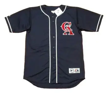CHILI DAVIS California Angels 1996 Majestic Throwback Alternate Baseball Jersey
