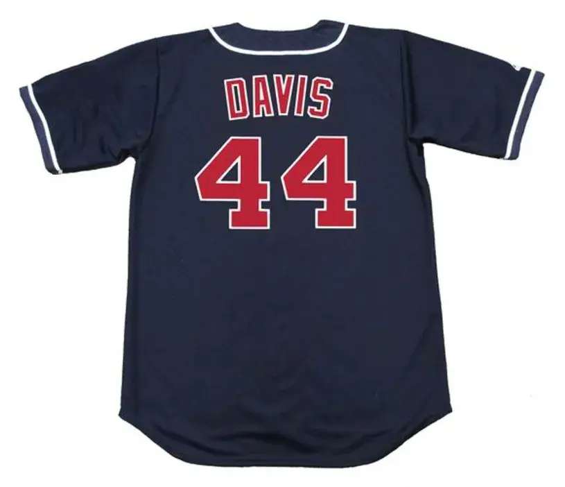 CHILI DAVIS California Angels 1996 Majestic Throwback Alternate Baseball Jersey 