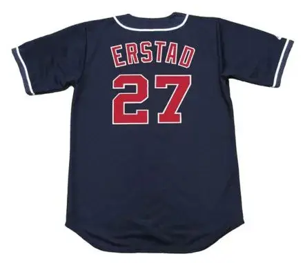 DARIN ERSTAD California Angels 1996 Majestic Throwback Alternate Baseball Jersey 