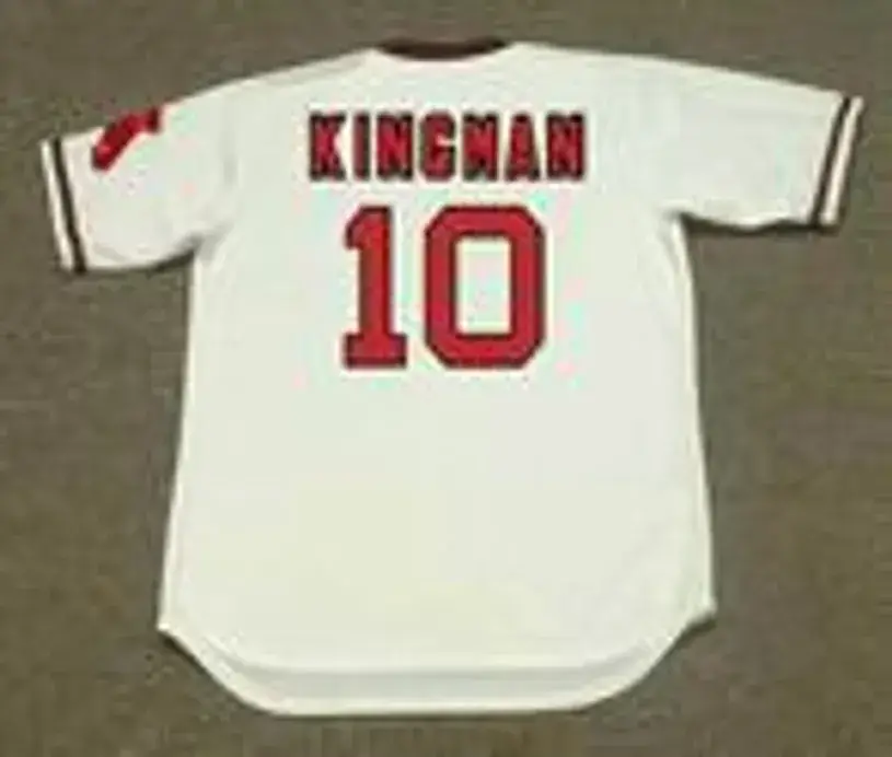 DAVE KINGMAN California Angels 1977 Home Majestic Throwback Baseball Jersey 