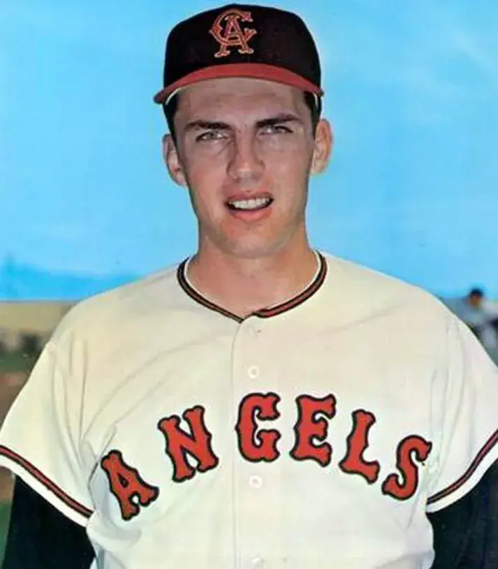 DEAN CHANCE California Angels 1960’s Majestic Cooperstown Home Baseball Jersey 