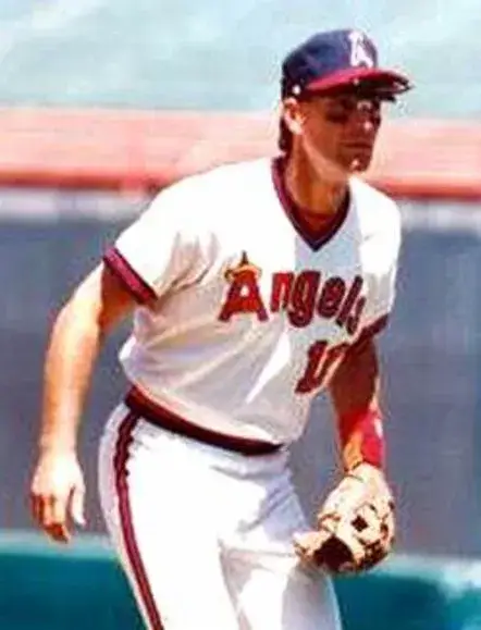 DOUG DECINCES California Angels 1982 Majestic Cooperstown Throwback Baseball Jersey 