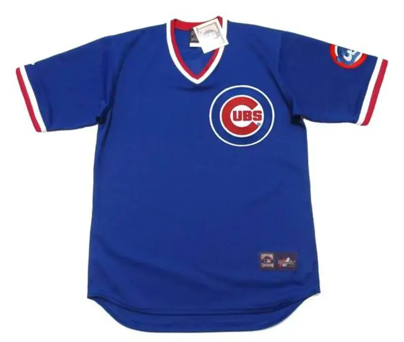 ANDRE DAWSON Chicago Cubs 1987 Away Majestic Throwback Baseball Jersey