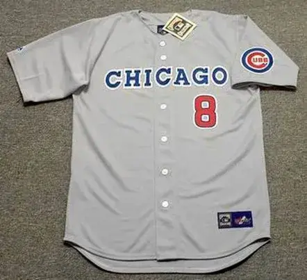 ANDRE DAWSON Chicago Cubs 1990 Away Majestic Throwback Baseball Jersey