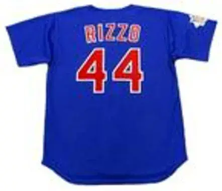 ANTHONY RIZZO Chicago Cubs 2016 Alternate Majestic Throwback Baseball Jersey 