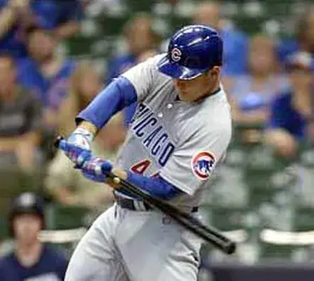 ANTHONY RIZZO Chicago Cubs 2016 Away Majestic Throwback Baseball Jersey 