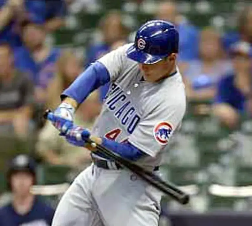 ANTHONY RIZZO Chicago Cubs 2016 Away Majestic Throwback Baseball Jersey 
