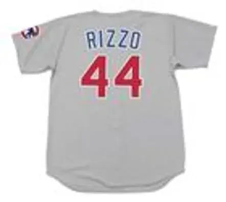 ANTHONY RIZZO Chicago Cubs 2016 Away Majestic Throwback Baseball Jersey 