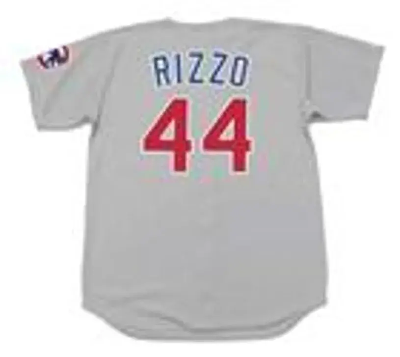 ANTHONY RIZZO Chicago Cubs 2016 Away Majestic Throwback Baseball Jersey 