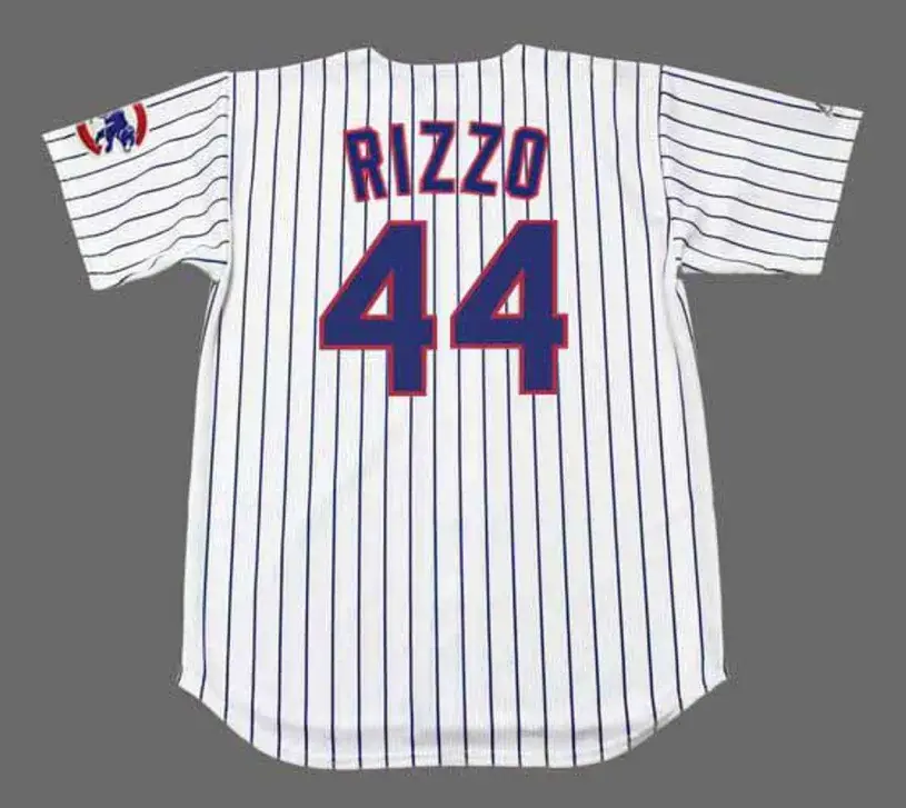 ANTHONY RIZZO Chicago Cubs 2016 Home Majestic Throwback Baseball Jersey 