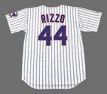 ANTHONY RIZZO Chicago Cubs 2016 Home Majestic Throwback Baseball Jersey 