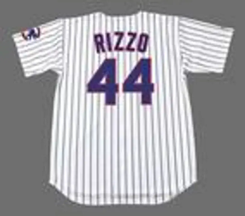 ANTHONY RIZZO Chicago Cubs 2016 Home Majestic Throwback Baseball Jersey 