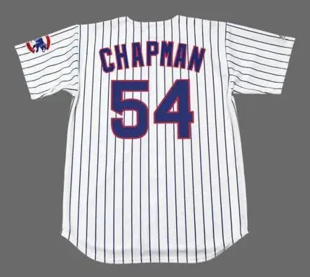 AROLDIS CHAPMAN Chicago Cubs 2016 Home Majestic Throwback Baseball Jersey 