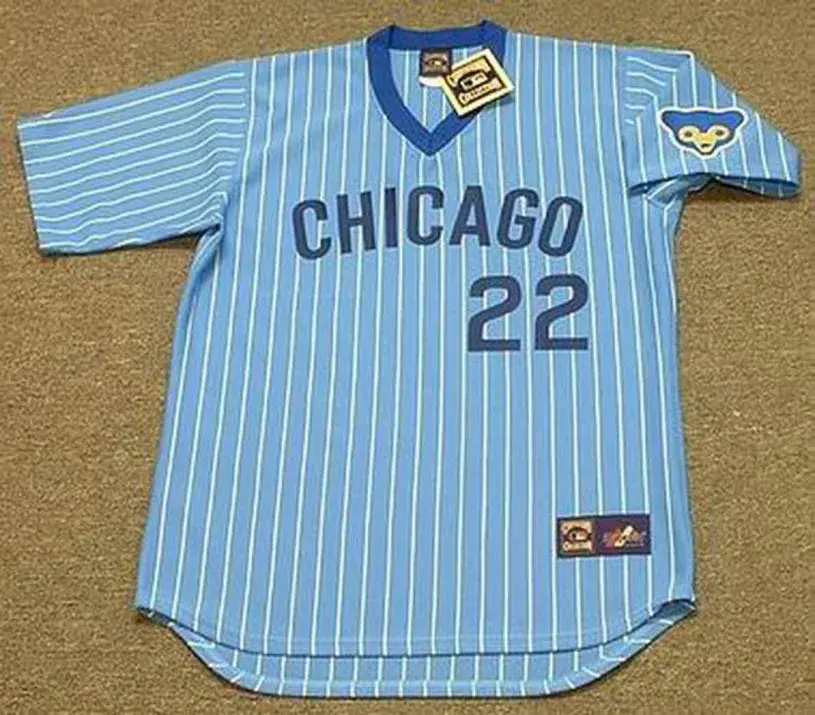 BILL BUCKNER Chicago Cubs 1978 Majestic Throwback Baseball Jersey